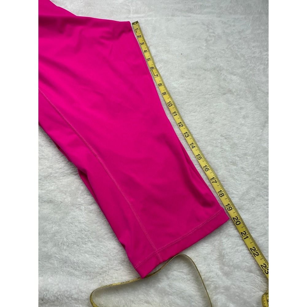 Torrid Pink High Waist Active Crop Leggings Side Pockets Plus Size 3 3X RN148862 - Picture 7 of 7